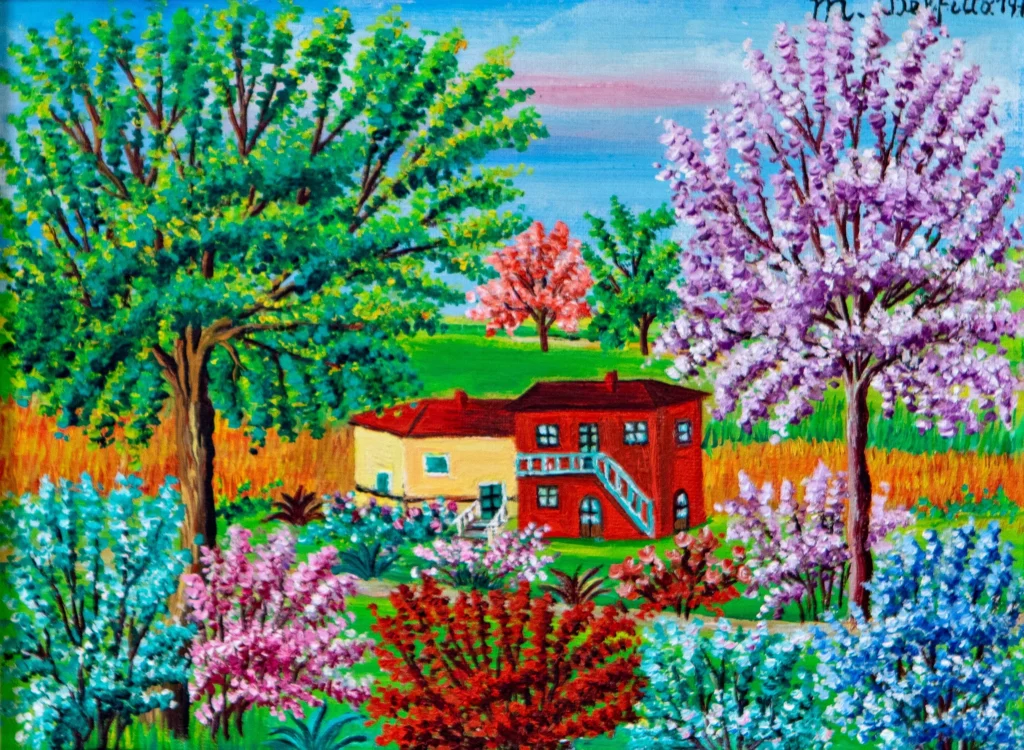 Senza titolo, 1971 - olio su tela - cm 15x20