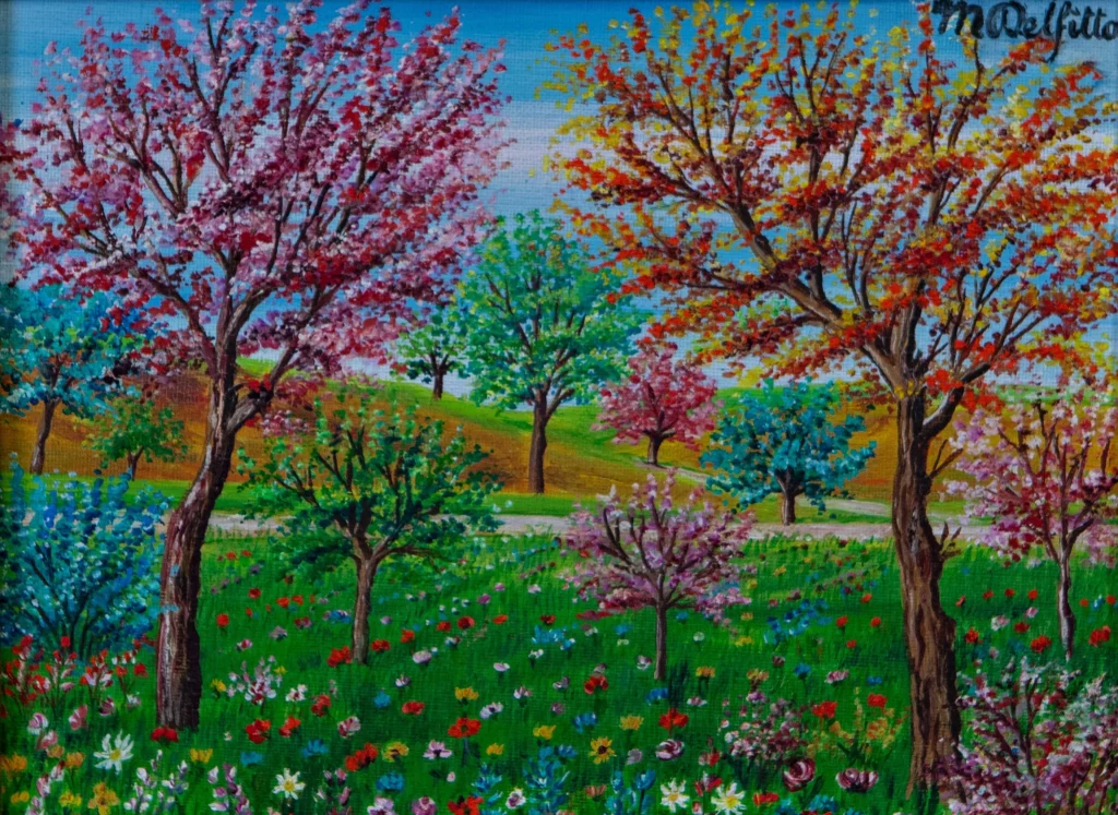 Senza titolo - olio su tela - cm 18x24