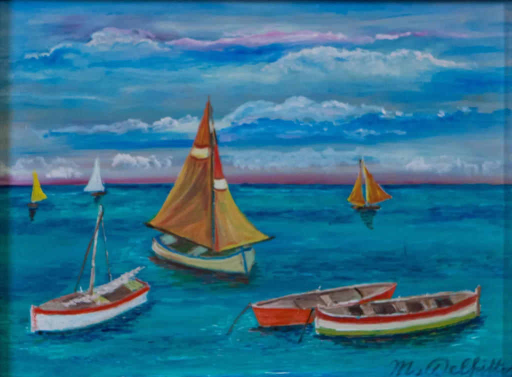 "Marina" - olio su tela - cm 15x20